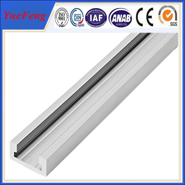 Buy High quality 6063 T5 aluminum extrusion channel made in China at wholesale prices