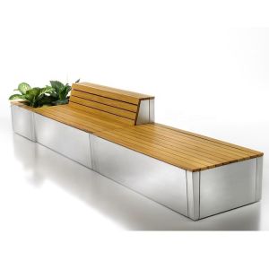 Recycled Antioxidant EN840 Cast Iron And Wood Garden Bench