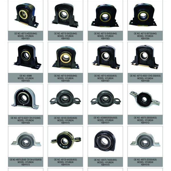 TS16949 MB000078 Mitsubishi Center Bearing Support