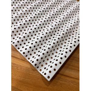 Soundproof 800x800mm Punched Aluminum Metal Ceiling Alloy Wave Plate