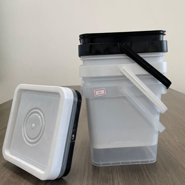 GAP/ISO/FDA Certified Red Square Ice Container with Customize Printing and Customize