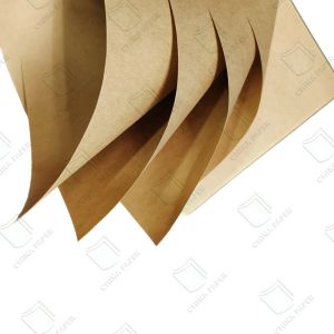 China Factory Heavy-Duty 120g-150g Kraft Board - Striped/Grainless Finishes for Sandpaper & Homework Books