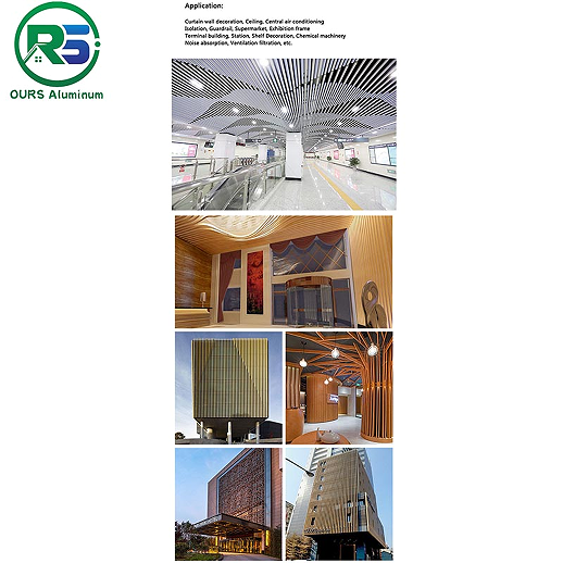 Environmental Friendly Linear Suspended Metal Ceiling 0.9mm White Aluminum Ceiling