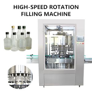 Full Automatic Cosmetics Filling Machine Automatic Bottle Filling And Closing