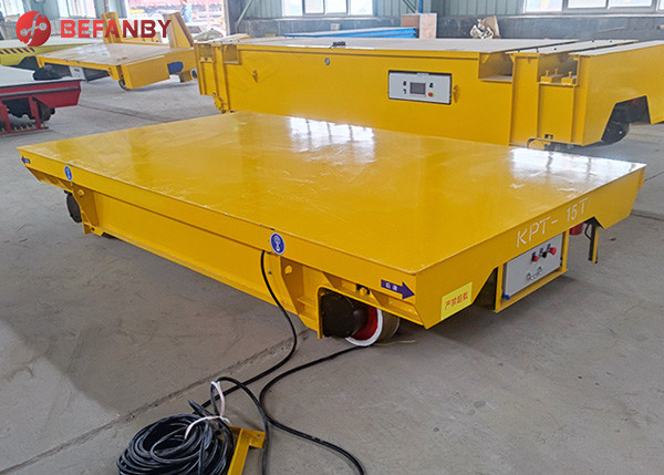 Metal Plate Transfer Electric Motorized Railway Vehicle