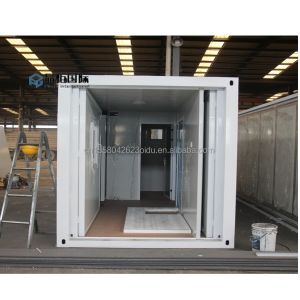 Fully-equipped 20FT Foldable Prefabricated Container House with 2 Bedrooms