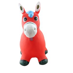 Anti Slipping Donkey Inflatable Animal Bouncer Portable Harmless