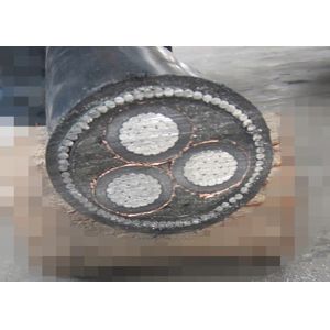 China 15kv Xlpe Aluminum Conductor Armoured Power Cable / 6mm 3 Core Swa Cable on sale