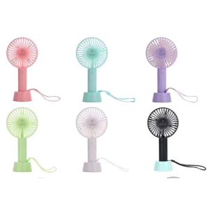Rechargeable Handheld Personal Usb Powered Desk Fan 1200mah Battery Long