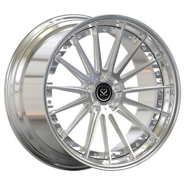 5-130 Bolt Pattern Custom 2PC Forged Wheels 22x10 / 22x11.5 For Porsche Cayenne