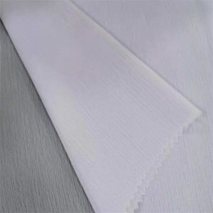 Solid 75d Crinkle Georgette Fabric Polyester Chiffon Material