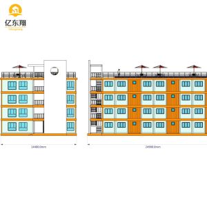School Prefabricated Steel Structure Building Fire Resistance Metal Construction