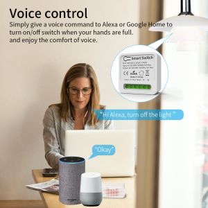Remote / Voice Control Wifi Smart Switches With Scheduling Automation Energy