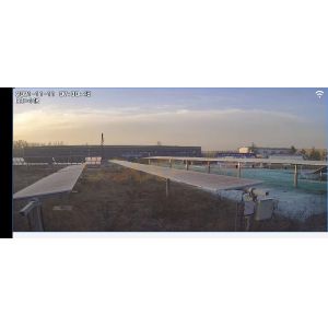 Ground Mount Single Axis Solar Tracker 24VDC Solar Powered Tracker