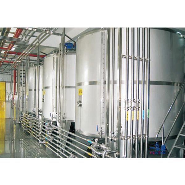 Complete Automatic Industrial Food Processing Equipment For Milk Dairy / Fresh Milk