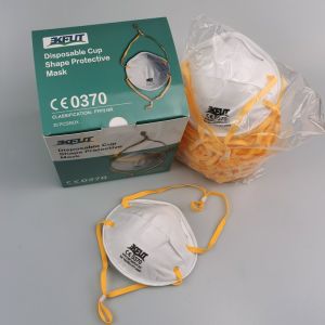 FFP3 Excellent Air Permeability Disposable Face Mask Cup Respirator