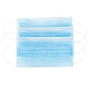 Environmental Disposable 3 Ply Face Mask With Elastic Ear Loop Durable