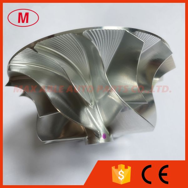 HX40 62.78/88.58mm 7+7blades Turbocharger milling/Aluminum 2618/billet compressor wheel