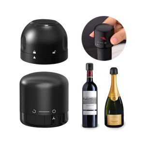 Plastic Silicone Dishwasher Safe Wine Bottle Stopper Food Grade 30G
