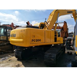 China Used Komatsu PC200 PC220 EX200 Japanese Crawler Excavator , Second Hand Cheap 20 ton Excavator on sale