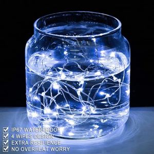 USB Powered Changing String Lights 33ft 100 LED Twinkle 30m Length For Bedroom