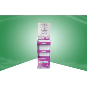 POS Cardboard Retail Display Stands , Heavy Duty Cardboard Floor Display