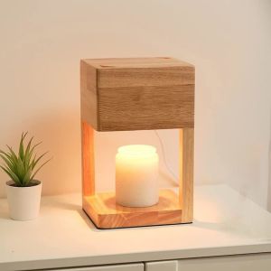 Customized Wood Household Items Polished Essential Oil Burner Diffuser