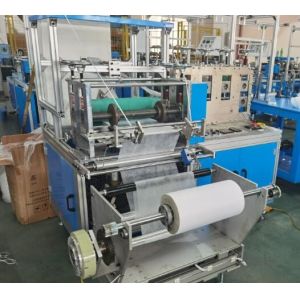 Nonwoven 220v 180pcs/mins Shoe Cover Making Machine 420x160mm