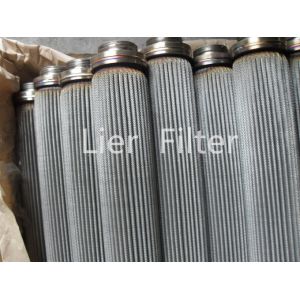 High Temperature Resistant Folded Filter Element With Excellent Strength