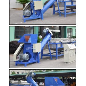 4000 Kg Pvc Crusher Machine / 6 Rotary Knife Energy Saving Waste Plastic Crusher
