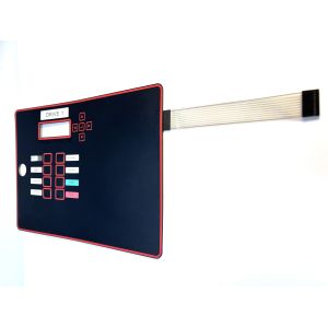 OEM Customized Design Rubber Dome Switch Industrial With Glossy Surface