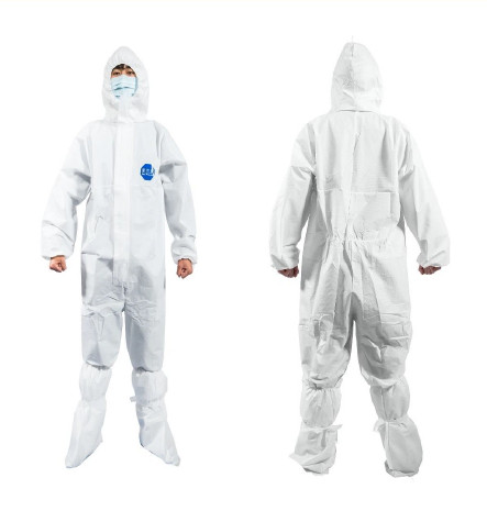 Buy Non Sterile Disposable Medical Coverall Without Tape PP + PE Material at wholesale prices