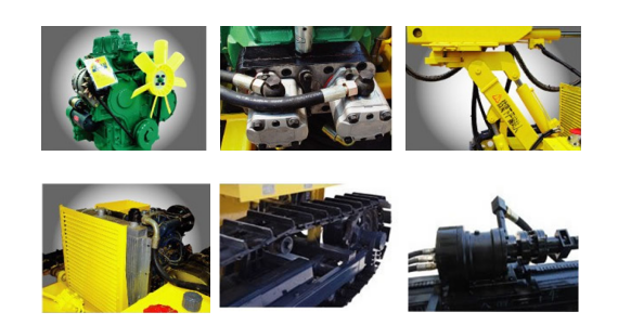 Energy Saving Borehole Drilling Rig / Borehole Drilling Equipment