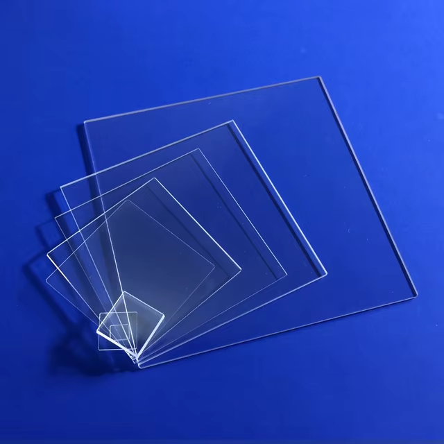 Quartz Glass Plate Optical UV Clear Colour 0.1-30mm Thickness