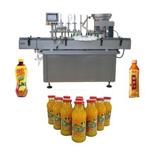 Quality Pneumatic Driven Water Filling Machine , Stainless Steel Beverage Filling Machine for sale