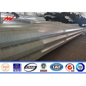 Milky Way Electrical Steel Tubular Pole Self Supporting Metal Utility Poles