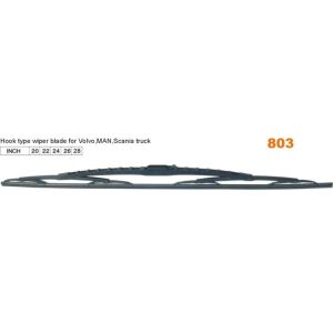 China WDY-803 Hook Type Wiper Blade For Volvo MAN Scania Truk Mercedes Wiper Blades on sale