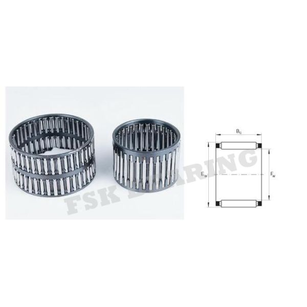 K22X32X24 Needle Roller Bearings Cage Assembly Gcr15 Chrome Steel Radial Load