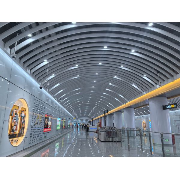 Ceiling Baffle Tile Aluminum Honeycomb Perforated Metal Panels Soundproof Board