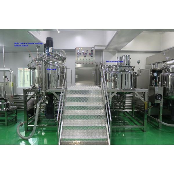 Stainless Steel 316 Liquid Homogenizer with Speed 0-3600rpm and Weight system