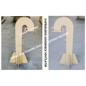 Made in China-AB type welded round gooseneck ventilator with nominal diameter of