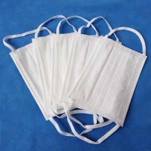 Hypoallergenic 3 Ply Disposable Surgical Mask / Civil Protective Face Mask