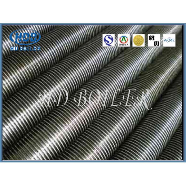 Longitudinal Welding Boiler Fin Tube Heat Exchanger Heat Transfer Carbon Steel