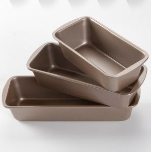 China Customized Perforated Toast Bread Baking Mold Medium Loaf Pan 21*8.5*5.3cm on sale