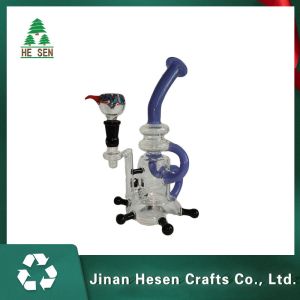 Round 400g Borosilicate 10.5 Inch Glass Water Bongs