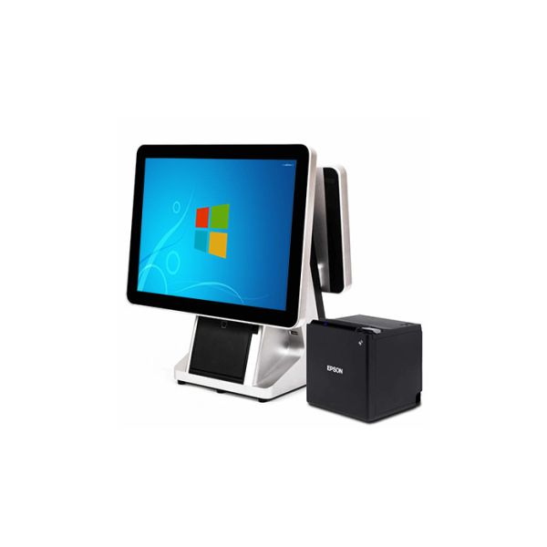 Buy Terminal PC Based POS System Shock Moisture Proof Long Durablility LED Backlight at wholesale prices