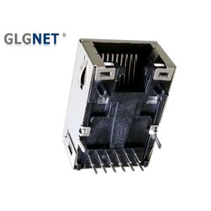 Integrated Transformer Magnetic RJ45 Jack Ethernet Connector 1 X 1 Port Latch