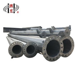 Electric Towers Power Transmission Poles For Power Stations Monopole Or