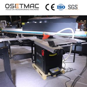Professional Woodworking Automatic Sliding Table Panel Saw for 90 and 45 Degree