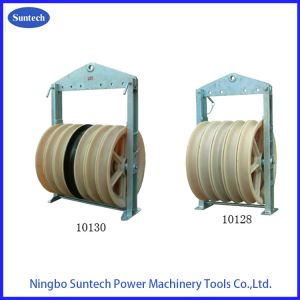 916X125mm Nylon Sheaves Conductor Transmission Line Stringing Blocks